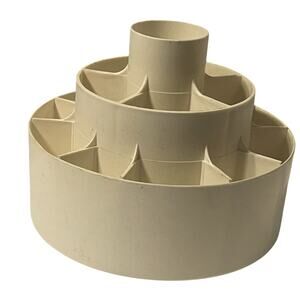 Pampered Chef Tool Turn About Utensil Carousel Caddy 2170 Kitchen Craft Spinner